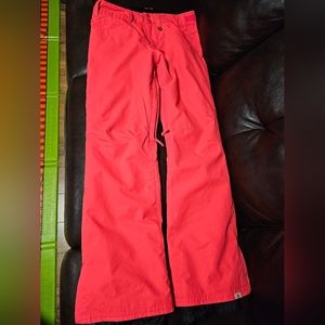 Hot Pink Roxy Size Small Snowpants